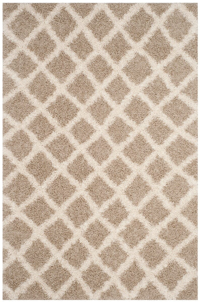 Safavieh Dallas Shag Sgds258D Beige/Ivory Rug - Safavieh - sgds258d - 3