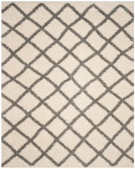 Safavieh Dallas Shag Sgds258F Ivory/Grey Rug - Safavieh - sgds258f - 28