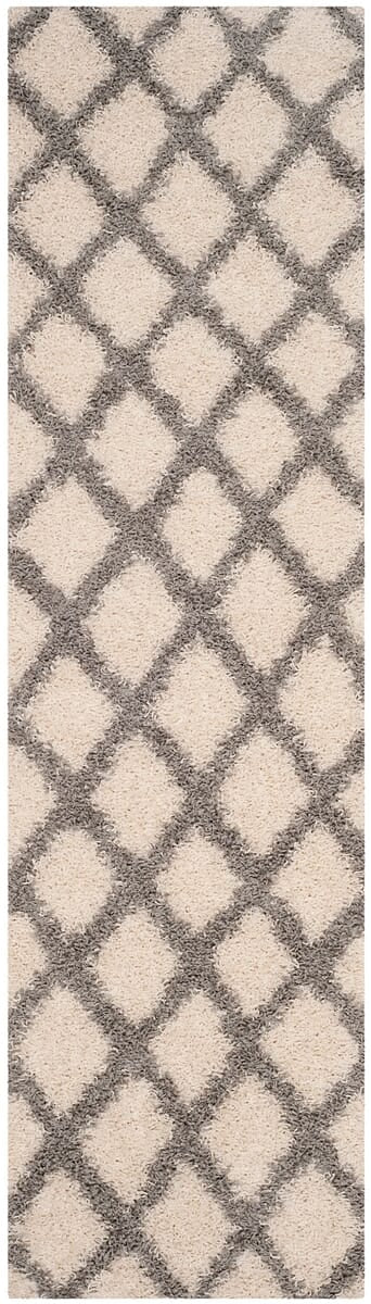 Safavieh Dallas Shag Sgds258F Ivory/Grey Rug - Safavieh - sgds258f - 28