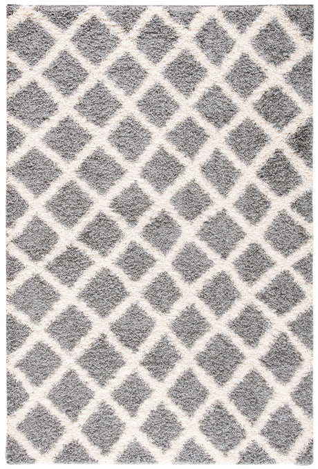 Safavieh Dallas Shag Sgds258G Grey/Ivory Rugs - Safavieh - sgds258g - 3