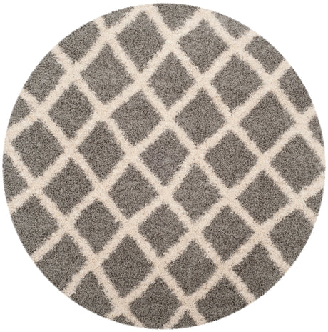 Safavieh Dallas Shag Sgds258G Grey/Ivory Rugs - Safavieh - sgds258g - 6r