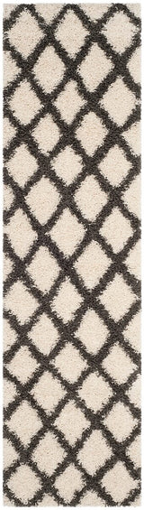 Safavieh Dallas Shag Sgds258H Ivory / Grey Rugs - Safavieh - sgds258h - 28