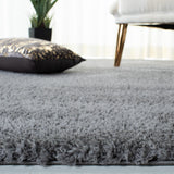 Safavieh Decora Shaggy Des101 Dark Grey Rugs - Safavieh - des101 - 9017 - 7r