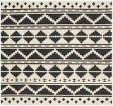 Safavieh Dhurries Dhu110A Navy / Ivory Rugs - Safavieh - dhu110a - 6sq