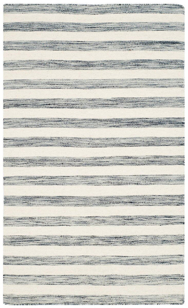 Safavieh Dhurries Dhu575A Grey / Ivory Rugs - Safavieh - dhu575a - 210