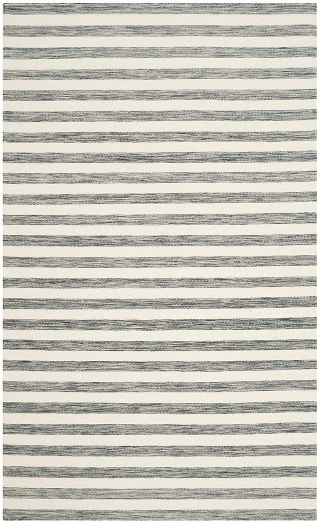 Safavieh Dhurries Dhu575A Grey / Ivory Rugs - Safavieh - dhu575a - 3