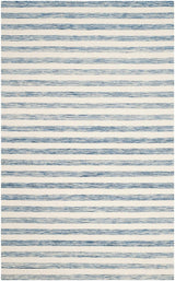 Safavieh Dhurries Dhu575B Blue / Ivory Rugs - Safavieh - dhu575b - 3