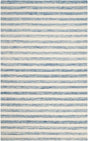 Safavieh Dhurries Dhu575B Blue / Ivory Rugs - Safavieh - dhu575b - 3