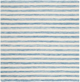 Safavieh Dhurries Dhu575B Blue / Ivory Rugs - Safavieh - dhu575b - 6sq
