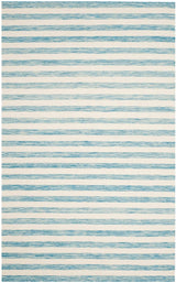 Safavieh Dhurries Dhu575C Aqua / Ivory Rugs - Safavieh - dhu575c - 3