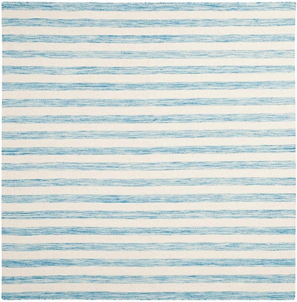 Safavieh Dhurries Dhu575C Aqua / Ivory Rugs - Safavieh - dhu575c - 6sq