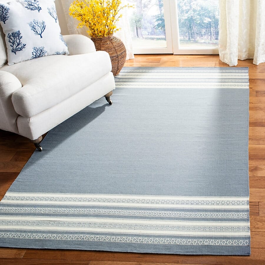 Safavieh Dhurries Dhu601B Grey Rugs - Safavieh - dhu601b - 3