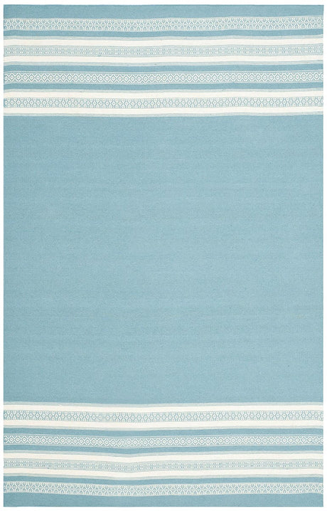 Safavieh Dhurries Dhu601C Turquoise Rugs - Safavieh - dhu601c - 3