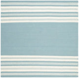 Safavieh Dhurries Dhu601C Turquoise Rugs - Safavieh - dhu601c - 6sq