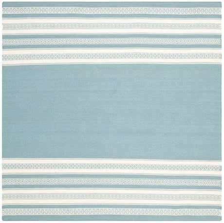 Safavieh Dhurries Dhu601C Turquoise Rugs - Safavieh - dhu601c - 6sq