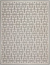 Safavieh Dhurries Dhu621B Soft Grey / Ivory Rugs - Safavieh - dhu621b - 3
