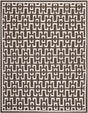 Safavieh Dhurries Dhu621C Chocolate / Ivory Rugs - Safavieh - dhu621c - 3