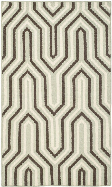 Safavieh Dhurries Dhu622A Grey / Multi Rugs - Safavieh - dhu622a - 210
