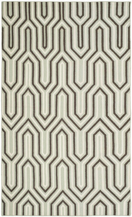 Safavieh Dhurries Dhu622A Grey / Multi Rugs - Safavieh - dhu622a - 3
