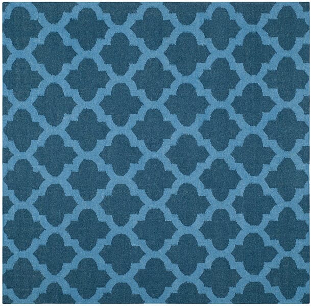 Safavieh Dhurries Dhu623C Ink Rugs - Safavieh - dhu623c - 6sq