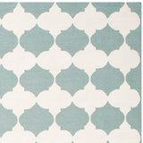 Safavieh Dhurries Dhu624A Blue / Ivory Rugs - Safavieh - dhu624a - 24