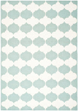 Safavieh Dhurries Dhu624A Blue / Ivory Rugs - Safavieh - dhu624a - 24
