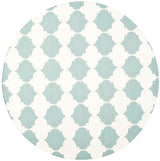 Safavieh Dhurries Dhu624A Blue / Ivory Rugs - Safavieh - dhu624a - 7r