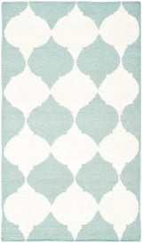 Safavieh Dhurries Dhu624A Blue / Ivory Rugs - Safavieh - dhu624a - 7r