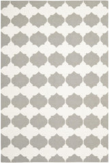 Safavieh Dhurries Dhu624B Grey / Ivory Rugs - Safavieh - dhu624b - 24