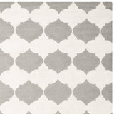 Safavieh Dhurries Dhu624B Grey / Ivory Rugs - Safavieh - dhu624b - 24