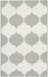 Safavieh Dhurries Dhu624B Grey / Ivory Rugs - Safavieh - dhu624b - 7r