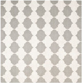 Safavieh Dhurries Dhu624B Grey / Ivory Rugs - Safavieh - dhu624b - 7sq