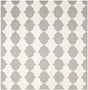 Safavieh Dhurries Dhu624B Grey / Ivory Rugs - Safavieh - dhu624b - 7sq
