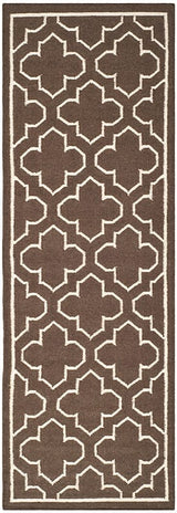 Safavieh Dhurries Dhu625C Brown / Ivory Rugs - Safavieh - dhu625c - 27