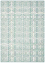 Safavieh Dhurries Dhu626A Blue / Ivory Rugs - Safavieh - dhu626a - 24