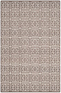 Safavieh Dhurries Dhu626C Brown / Ivory Rugs - Safavieh - dhu626c - 24