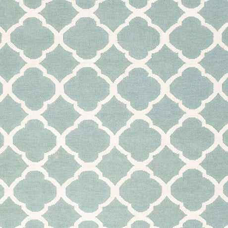 Safavieh Dhurries Dhu627A Blue / Ivory Rugs - Safavieh - dhu627a - 24