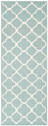 Safavieh Dhurries Dhu627A Blue / Ivory Rugs - Safavieh - dhu627a - 27
