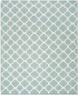 Safavieh Dhurries Dhu627A Blue / Ivory Rugs - Safavieh - dhu627a - 7r