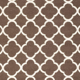 Safavieh Dhurries Dhu627C Brown / Ivory Rugs - Safavieh - dhu627c - 24