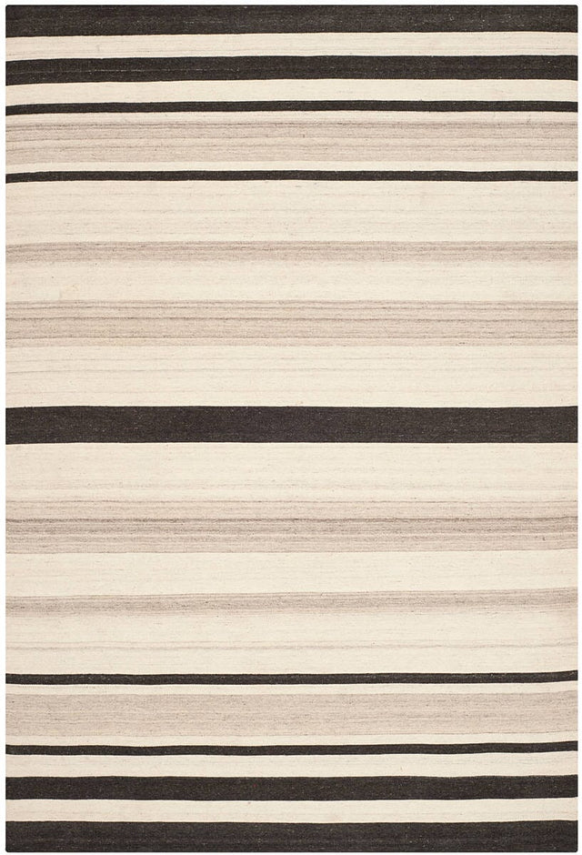 Safavieh Dhurries Dhu629A Natural / Grey Rugs - Safavieh - dhu629a - 3