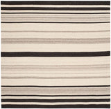 Safavieh Dhurries Dhu629A Natural / Grey Rugs - Safavieh - dhu629a - 6sq