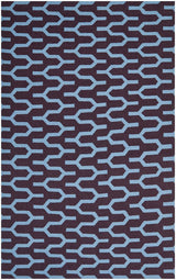 Safavieh Dhurries Dhu630B Purple / Blue Rugs - Safavieh - dhu630b - 24