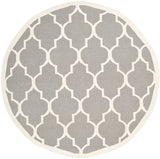 Safavieh Dhurries Dhu632B Grey / Ivory Rugs - Safavieh - dhu632b - 6r