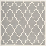 Safavieh Dhurries Dhu632B Grey / Ivory Rugs - Safavieh - dhu632b - 6sq