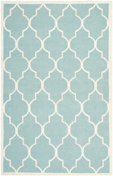 Safavieh Dhurries Dhu632C Light Blue / Ivory Rugs - Safavieh - dhu632c - 3