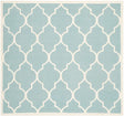 Safavieh Dhurries Dhu632C Light Blue / Ivory Rugs - Safavieh - dhu632c - 6sq