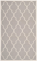 Safavieh Dhurries Dhu632G Dark Grey / Ivory Rugs - Safavieh - dhu632g - 3