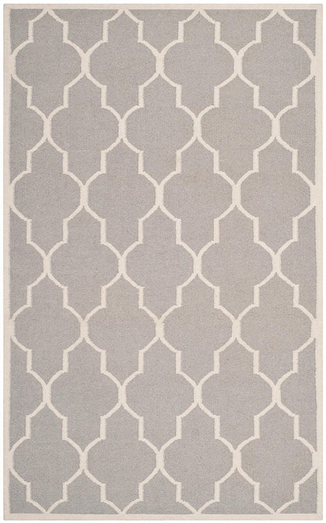 Safavieh Dhurries Dhu632G Dark Grey / Ivory Rugs - Safavieh - dhu632g - 3