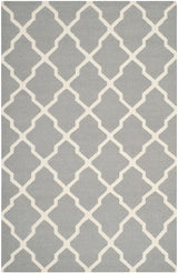 Safavieh Dhurries Dhu634B Grey / Ivory Rugs - Safavieh - dhu634b - 3